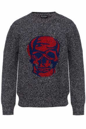 Embroidered skull sweater, zdjęcie 1 Embroidered skull sweater od Alexander McQueen